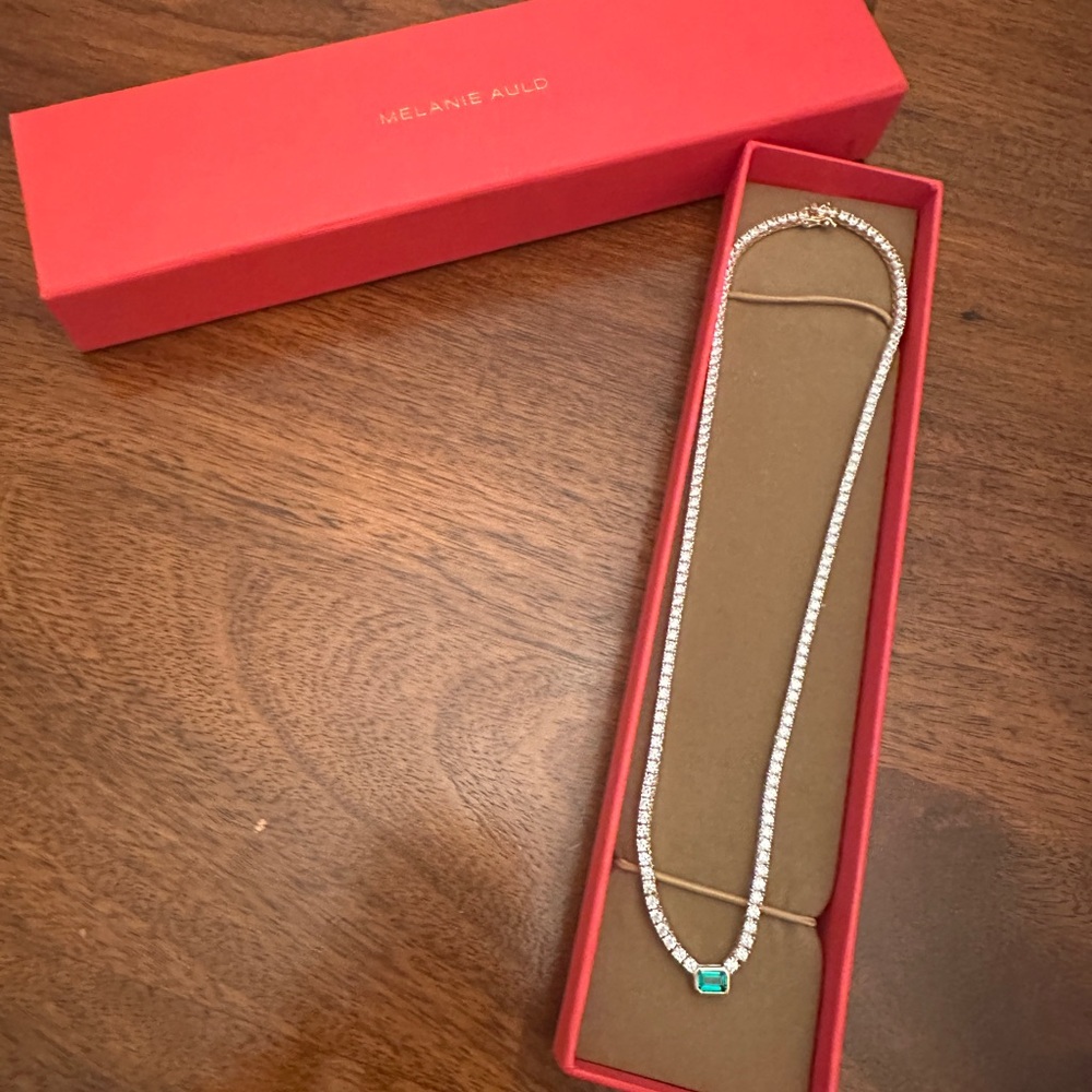Melanie Auld Tennis Necklace
